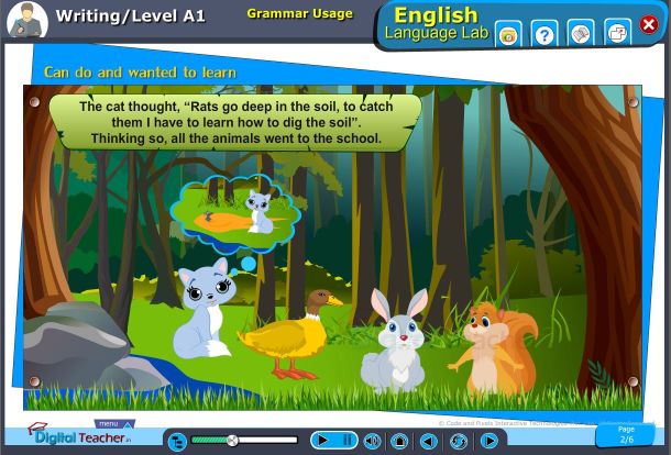 Writing level a1 grammar usage practical activity can do and wanted to learn
